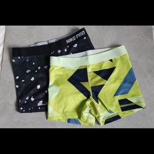 Nike Pro Shorts 2 pack